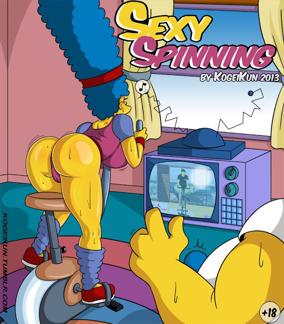 Sexo de los Simpson en el salon